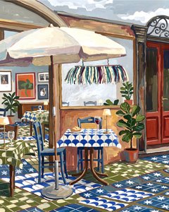 Charmante Café-Terrasse