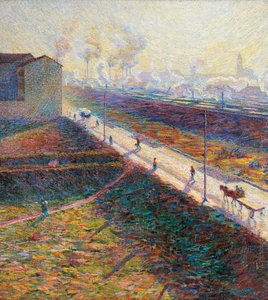 Der Morgen von Umberto Boccioni