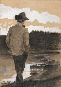 Junger Mann am Flussufer, 1902