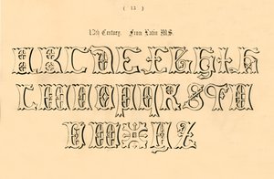 13. Jahrhundert. Aus lateinischem Manuskript, 1862 von Unbekannt