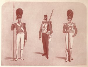 1. oder Grenadierregiment der Garde im Jahr 1815