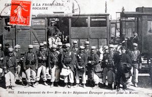1. Regiment der französischen Fremdenlegion, Marokko, 1911 von Unbekannt