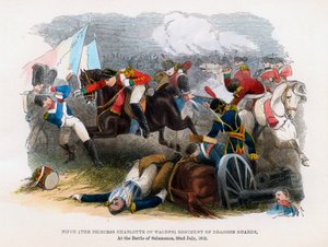 5. Regiment der Dragonergarde, Die Schlacht von Salamanca, 22. Juli 1812 von Unbekannt