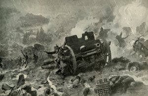Ein brillanter französischer Angriff auf die deutsche Position in den Argonnen, 1919 von Unbekannt