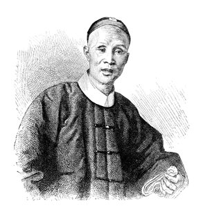 Ein chinesischer Gelehrter, um 1890