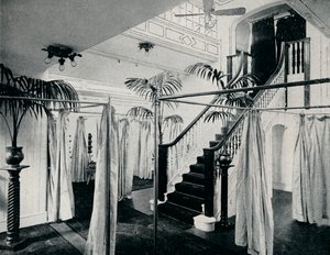 Eine Ecke der Damen-Übungshalle, ca. 1898