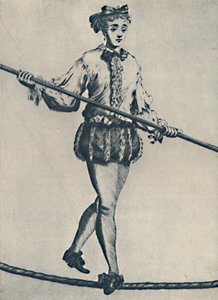 Ein berühmter Seiltänzer des siebzehnten Jahrhunderts, 1942 von Unbekannt