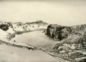 Ein Süßwassersee in der Nähe von Cape Barne, um 1908, 1909