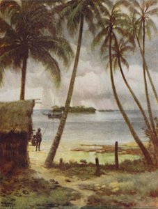 Eine Lagune, Salomonen, 1923 von Unbekannt