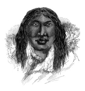 Ein Patagonier, 1848 von Unbekannt