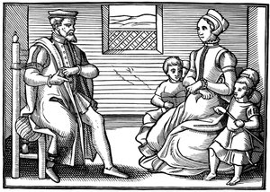 Eine puritanische Familie