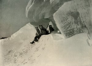 Ein Schneewächte, ca. 1908, 1909 von Unbekannt