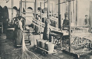 Eine Wachskerzenfabrik, 1917 von Unbekannt