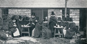 Eine walisische Teeparty, 1912