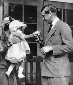 Ein Blumenstrauß für den Prinzen von Wales im Enham Village Centre, 1926