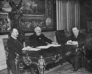 Eine Finanzkonferenz der Alliierten, Paris, 1915 von Unbekannt