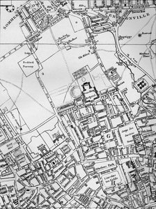 Plan von Holborn, St Giles und St Pancras, London, 1800, 1911 von Unbekannt