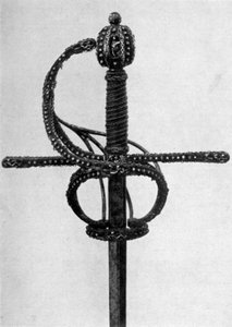 Ein Rapier von Claude Savigny, französisch, 16. Jahrhundert, 1929