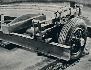 Ein Roadster-Reifen im Test, 1937 von Unbekannt
