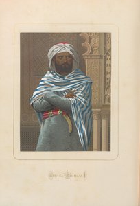 Abd al-Rahman I. Aus: Hombres y mujeres celebres de todos los tiempos von Juan Landa, 1875-1877 von Unbekannt
