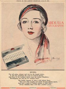 Abdulla Geographie - Riviera, 1934