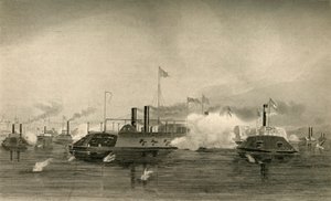 Aktion der Kanonenboote in Memphis, 1878
