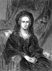 Adelaide von Sachsen-Coburg-Meiningen 1792-1849, deutsch-geborene Königin-Gemahlin von Wilhelm IV., 1849 von Unbekannt