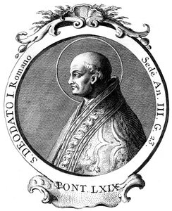 Adeodatus I., Papst der katholischen Kirche von Unbekannt