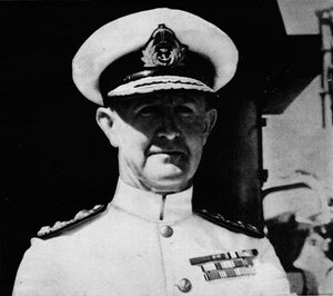 Admiral Andrew Browne Cunningham, 1. Viscount Cunningham von Hyndhope, ca. 1940-1943
