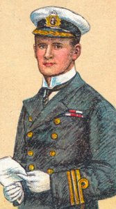 Admiral Teddy Evans, 1881-1957, britischer Marineoffizier und Antarktisforscher, 1916