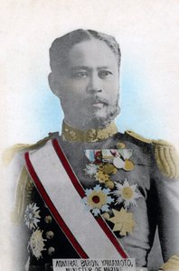 Admiral Yamamoto, japanischer Marineminister, um 1904-1905
