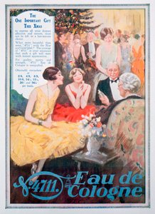 Werbung für 4711 Eau de Cologne, 1928