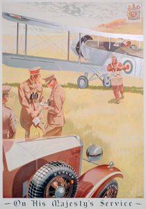 Werbung für Dunlop-Reifen, 1934