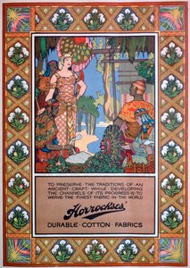 Werbung für Horrockses-Stoffe, 1920