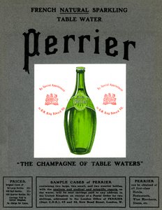 Werbung für Perrier Wasser, 1905 von Unbekannt