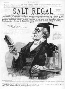 Werbung für Salt Regal Tonic, 1890