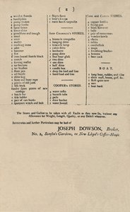 Werbung für den Verkauf durch Kerze bei Lloyds, 1796, 1928