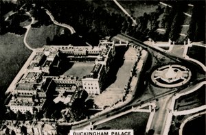 Luftaufnahme des Buckingham Palace von Unbekannt