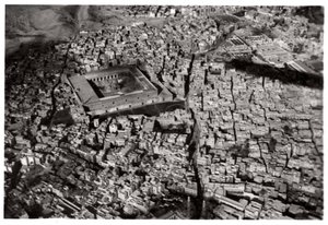Luftaufnahme von Alt-Kairo, Ägypten, aus einem Zeppelin, 1931-1933 von Unbekannt