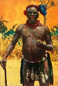 Afrikanischer Stammesratgeber, ca. 1928