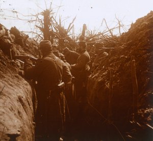 Nach der Schlacht an der Marne, Nordfrankreich, um 1914-1918 von Unbekannt