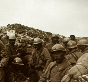 Nach dem Angriff, Artois, Nordfrankreich, um 1914-1918