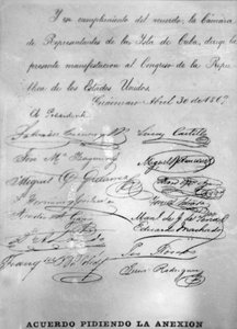 Vereinbarung zur Annexion, 1869, 1920er Jahre