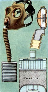 Luftschutzmaßnahmen, Zigarettenkarte, britisch, 1938