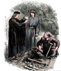 Ach, armer Yorick! Ich kannte ihn, Horatio, ca. 1850 von Unbekannt