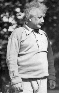 Albert Einstein 1879-1955, deutsch-schweizerischer Mathematiker und theoretischer Physiker, um 1930er