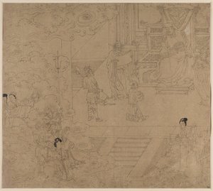 Album mit daoistischen und buddhistischen Themen: Könige der Hölle: Blatt 32, 1200er Jahre