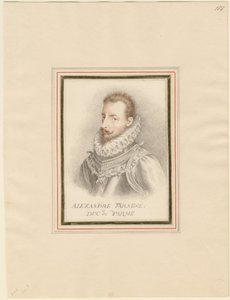 Alexander Farnese 1545-1592, Herzog von Parma von Unbekannt