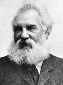 Alexander Graham Bell, 1847-1922, schottisch-amerikanischer Erfinder, 1907 von Unbekannt