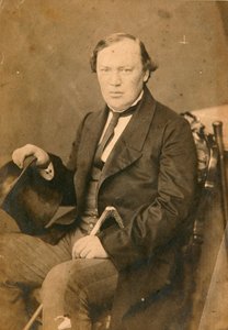 Alexander Ostrovsky, russischer Dramatiker, späte 1850er Jahre